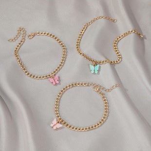 Chic Alphabet Heart Bracelet in silver