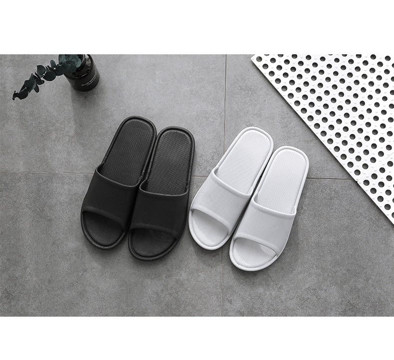 Image of unisex home slippers in black