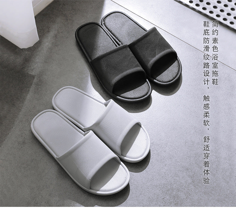 Selection of indoor slippers in various sizes