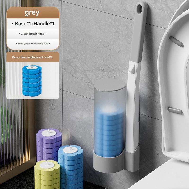 Toilet Brush Handle with Replacement Sponge