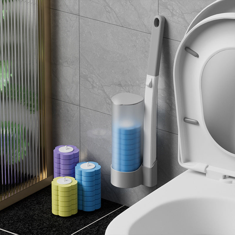 Toilet Brush Handle with Replacement Sponge