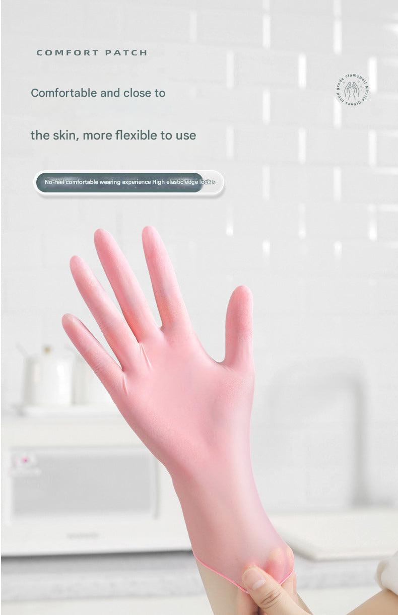 Nitrile gloves packaged for kitchen safety
