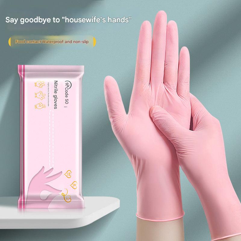 Durable waterproof cleaning gloves for the kitchen