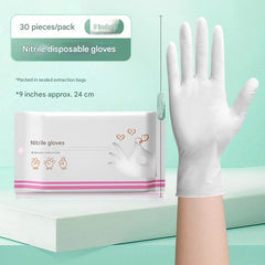 Nitrile gloves packaged for kitchen safety