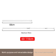 No-Drill Curtain Rod perfect for rental spaces