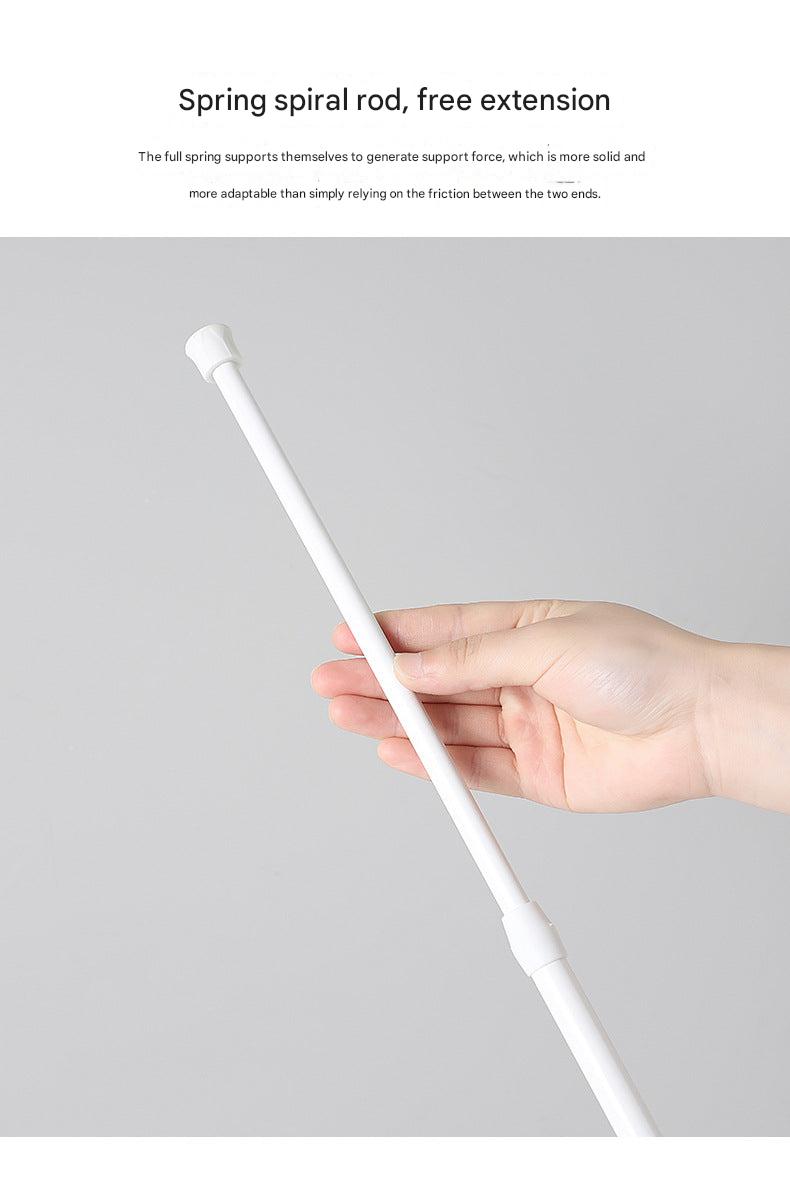 Accessories for Adjustable Curtain Rod including supports