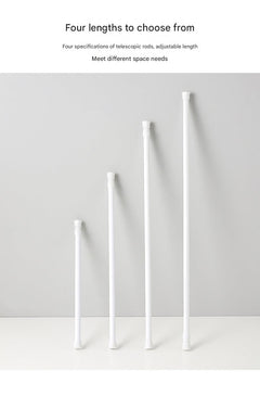 No-Drill Curtain Rod perfect for rental spaces