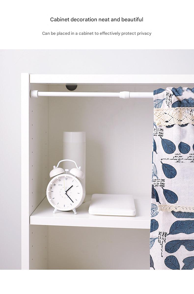 Installation of No-Drill Curtain Rod for easy setup