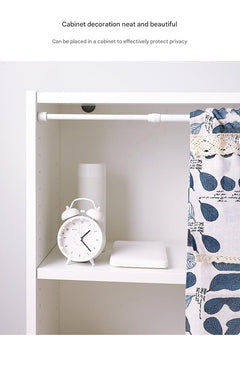 Installation of No-Drill Curtain Rod for easy setup