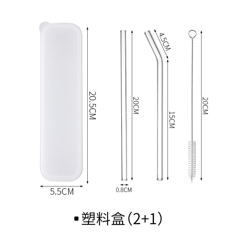 Eco-Friendly Glass Straw Set image 9