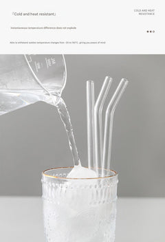 Eco-Friendly Glass Straw Set image 3
