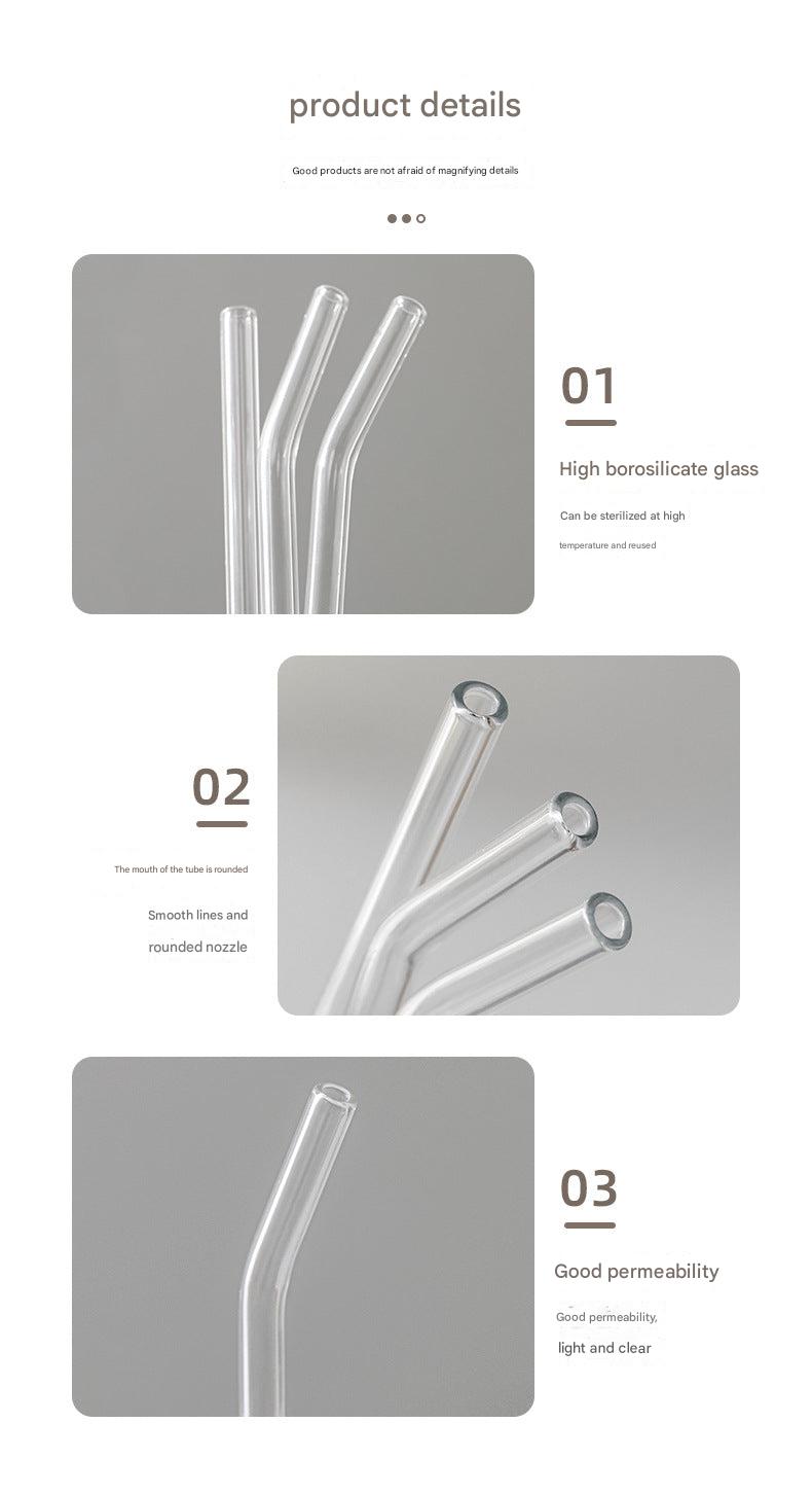Eco-Friendly Glass Straw Set image 9