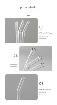 Eco-Friendly Glass Straw Set image 9