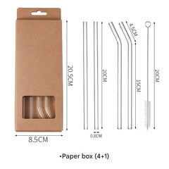 Eco-Friendly Glass Straw Set image 8