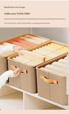 Decorative storage bin with foldable design