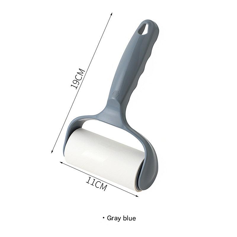 sticky lint roller with ergonomic handle