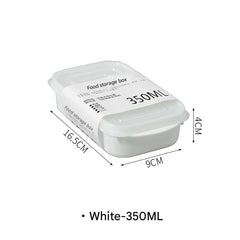 Zimoo organised fridge with containers