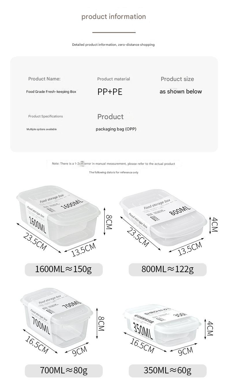 Zimoo variety of sizes food storage containers