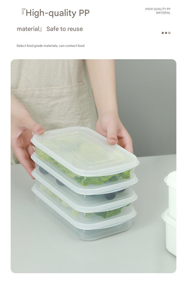 Zimoo transparent stackable storage containers