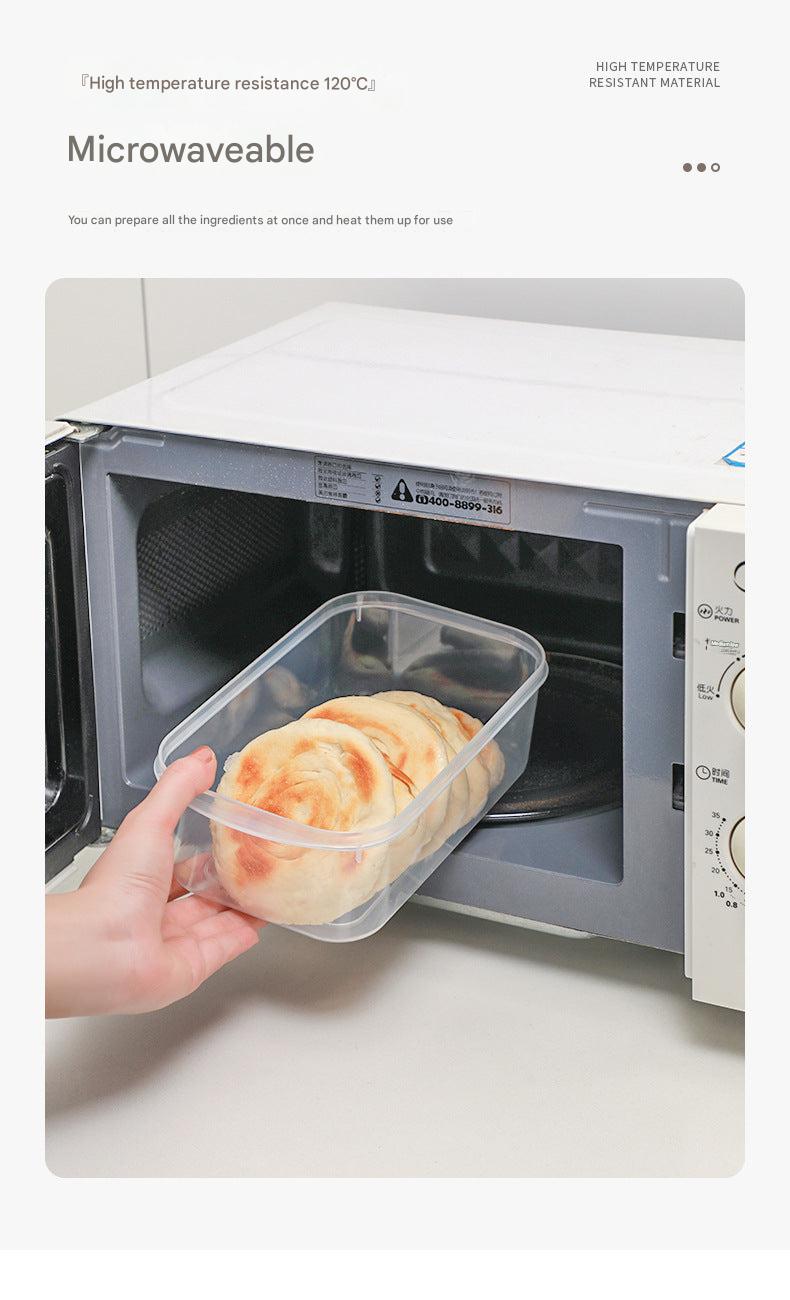 Zimoo organised fridge with containers
