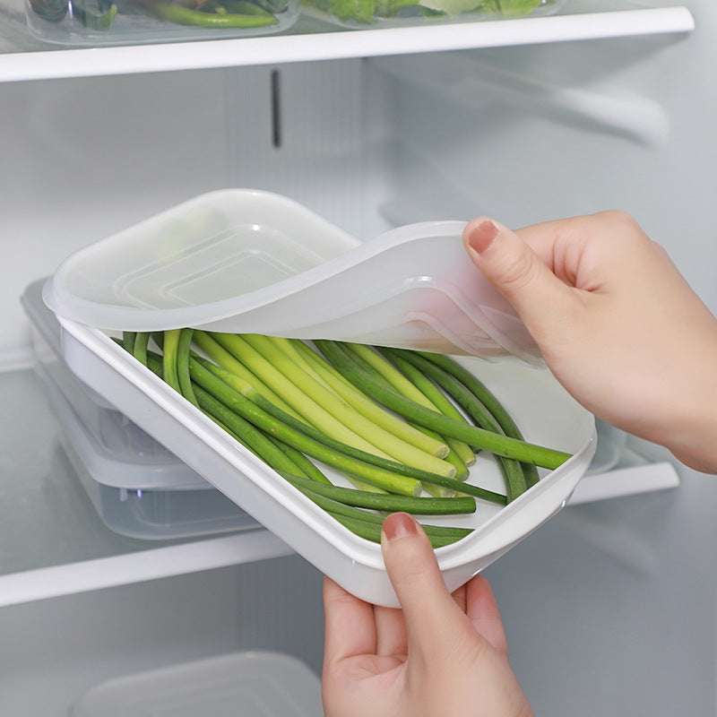 Zimoo stackable food storage containers arranged