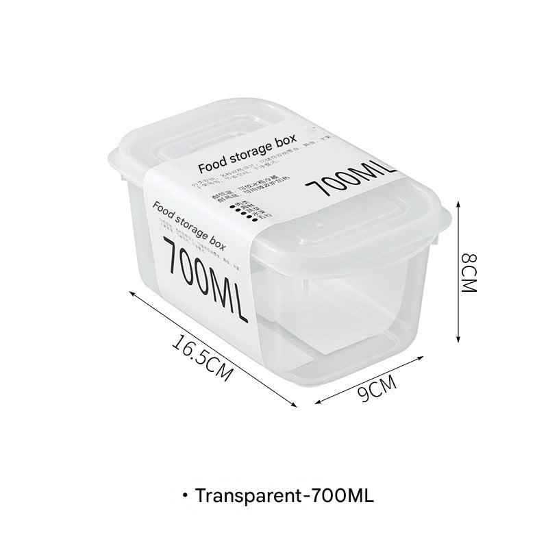 Zimoo transparent stackable storage containers