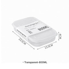 Zimoo food storage container sealed