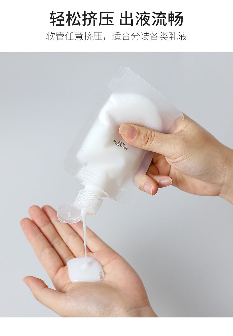 Image of compact toiletry bottles for travel