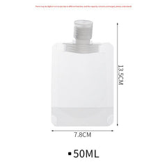 Image of compact toiletry bottles for travel
