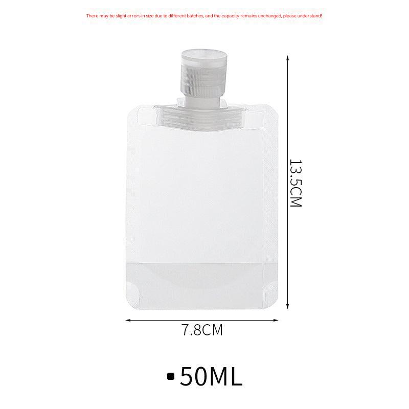 Image of compact toiletry bottles for travel