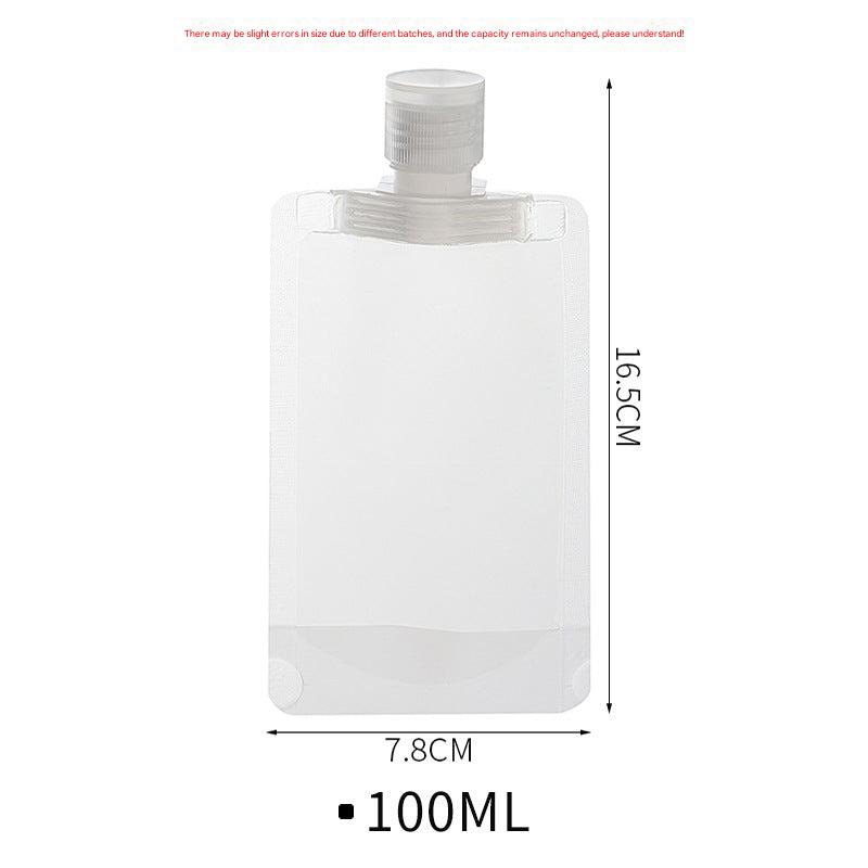 Image of eco-friendly travel bottle kit