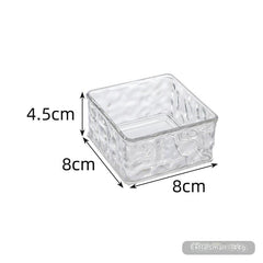 Stackable Transparent Desktop Organizer Stacked