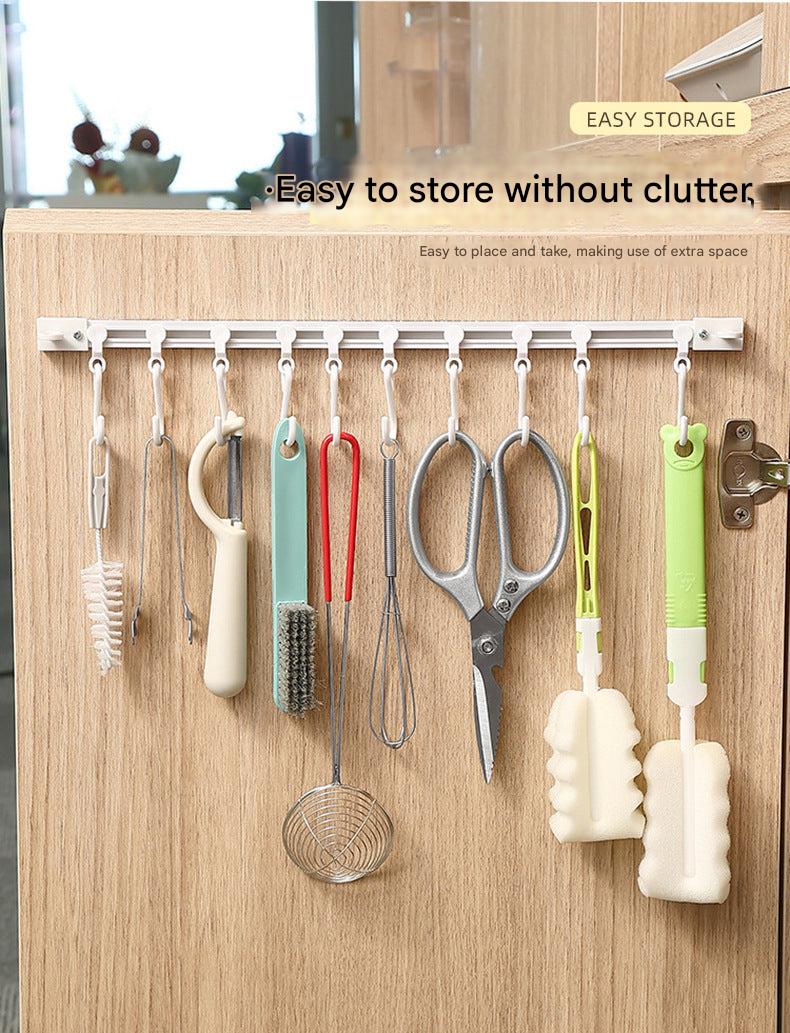 Adjustable Over-the-Door Hanging Rack