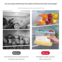 Durable plastic seal bags for food image 2