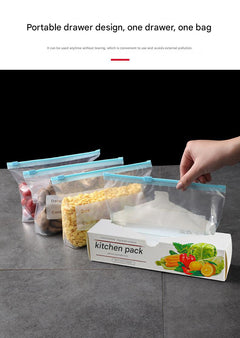 Food storage bags with freshness seal image 10