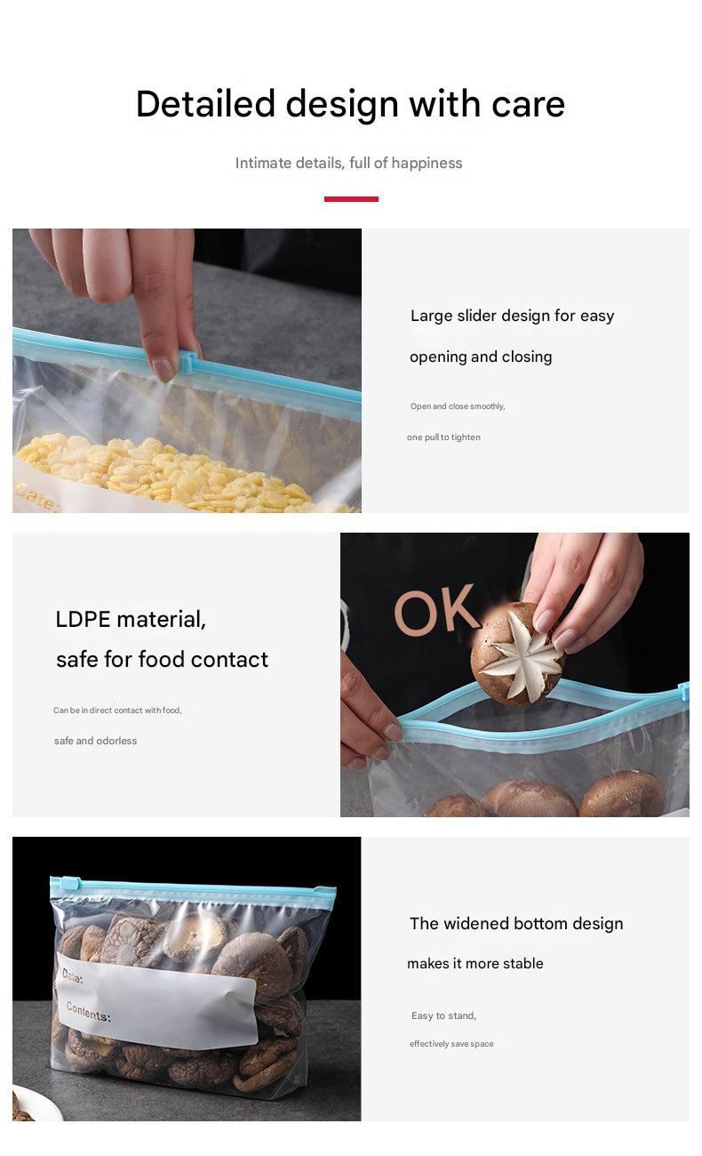 Premium food storage zipper bags multipack image 1