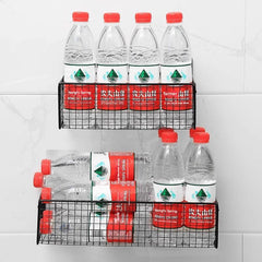 no-drill installation adhesive shelf