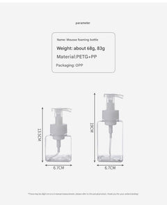 image of manual foaming dispenser bottle 1