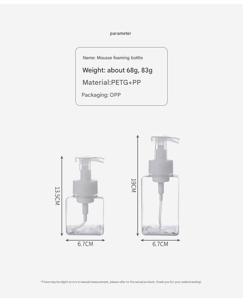 image of manual foaming dispenser bottle 1