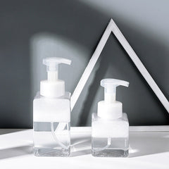filled foaming dispenser bottle with soap 4
