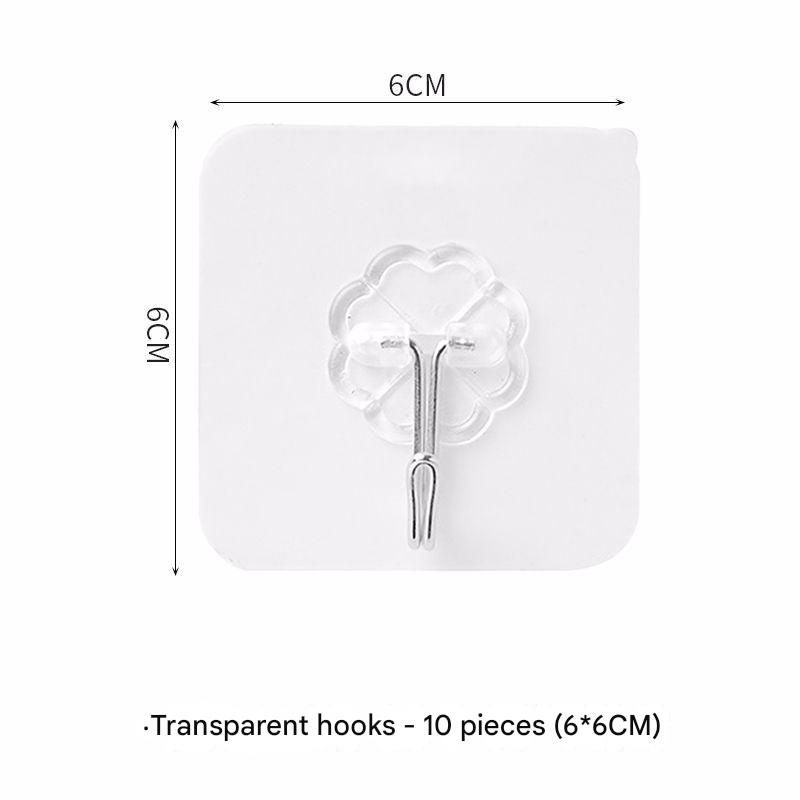 Multi-pack adhesive hooks in various sizes