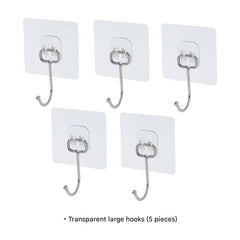 Single strong adhesive wall hook used in home