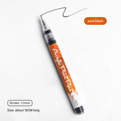 High pigment acrylic nail art pen
