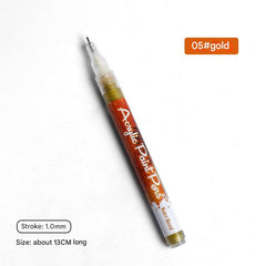 Simple application process of nail art pen