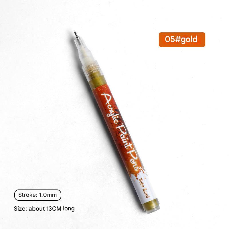Simple application process of nail art pen