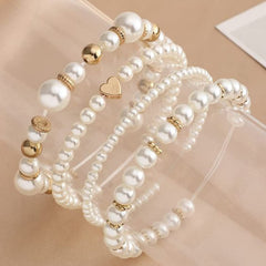720-piece pearl star spacer beads kit for jewellery making