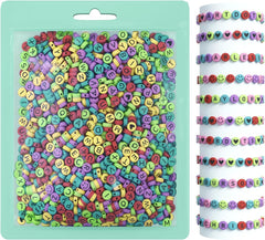 Collection of different bead colours available