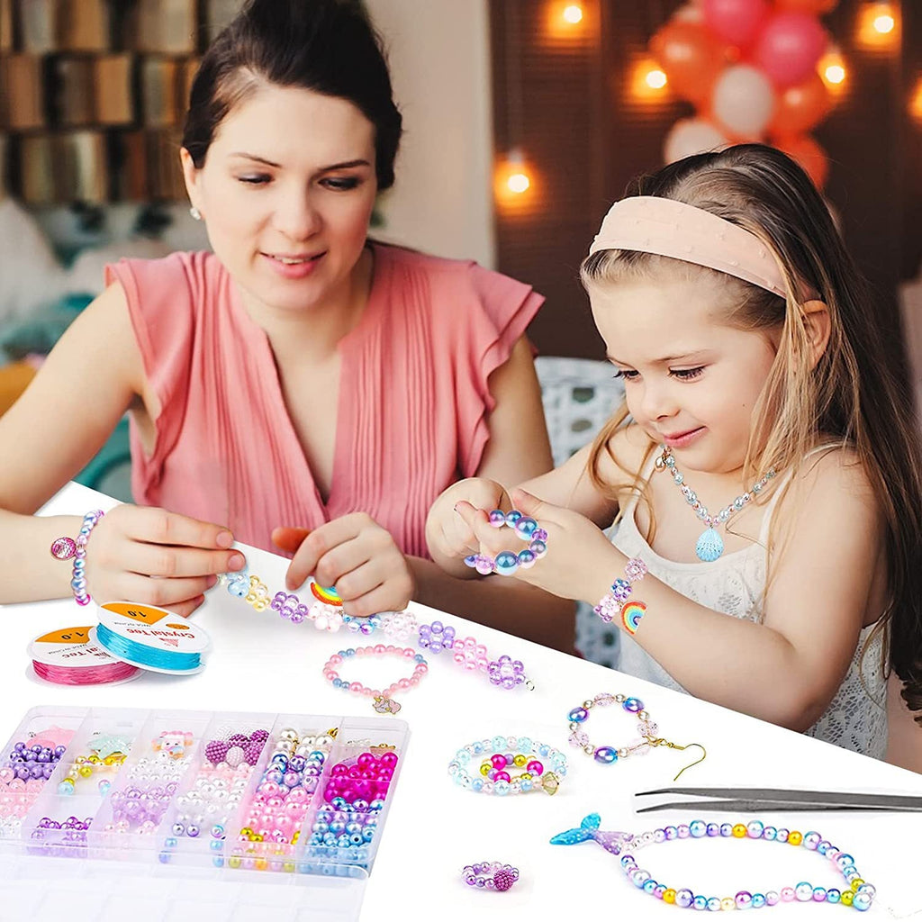 Contents of the unicorn jewellery kit
