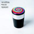 LED-Illuminated Car Ashtray front view