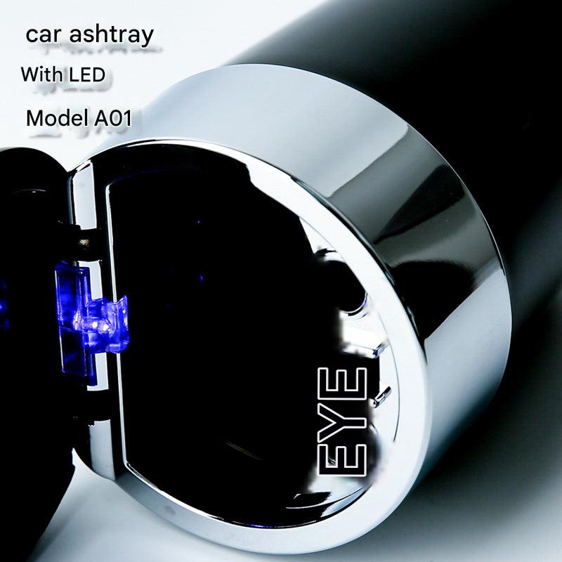 LED Car Ashtray illuminated feature